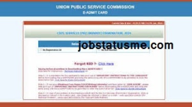 UPSC CSE Admit Card 2024 Out